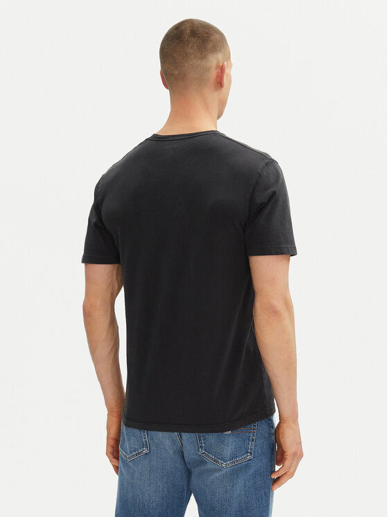Wrangler Wrangler Póló 205921 Fekete Regular Fit