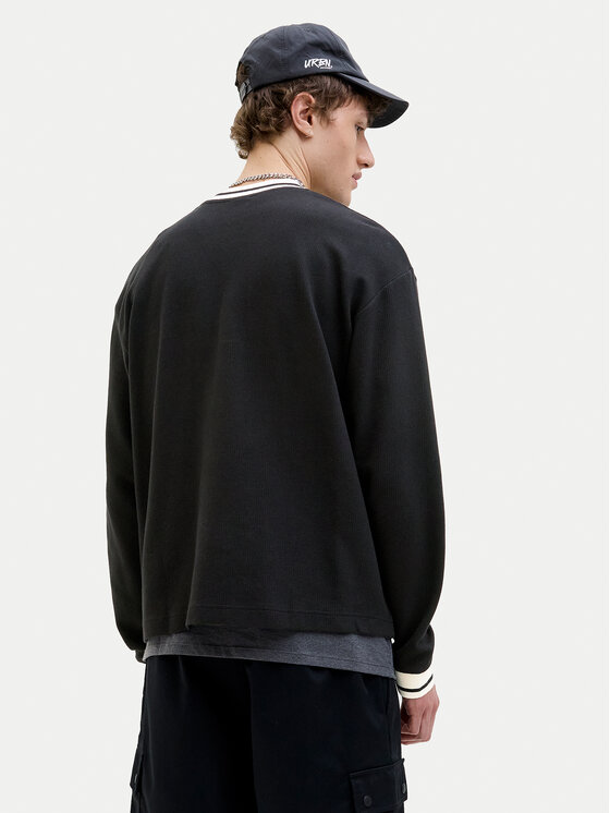 Jack&Jones Jack&Jones Majica dugih rukava Horizon 12278566 Crna Oversize