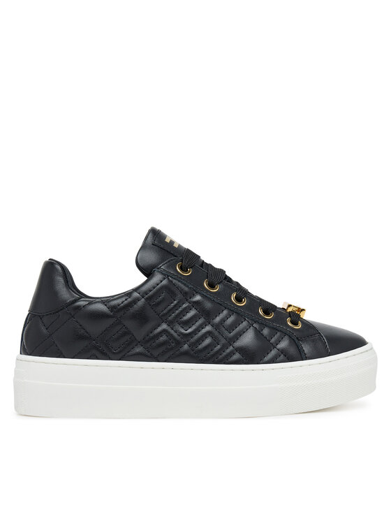 Elisabetta Franchi Elisabetta Franchi Sneakersy Low Cut Lace Up F4-A9E-0357-1251 S Černá