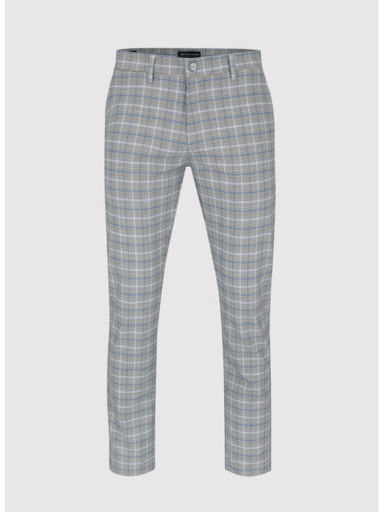 Pako Lorente Pako Lorente Spodnie materiałowe P22SF-WX-005 Szary Classic Fit