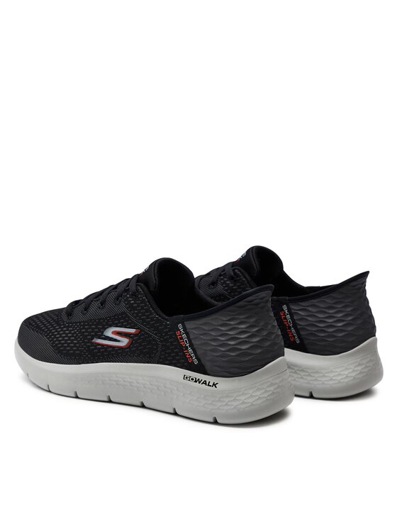 Skechers Skechers Sneakersy Go Walk Flex-New World 216505/BKOR Czarny