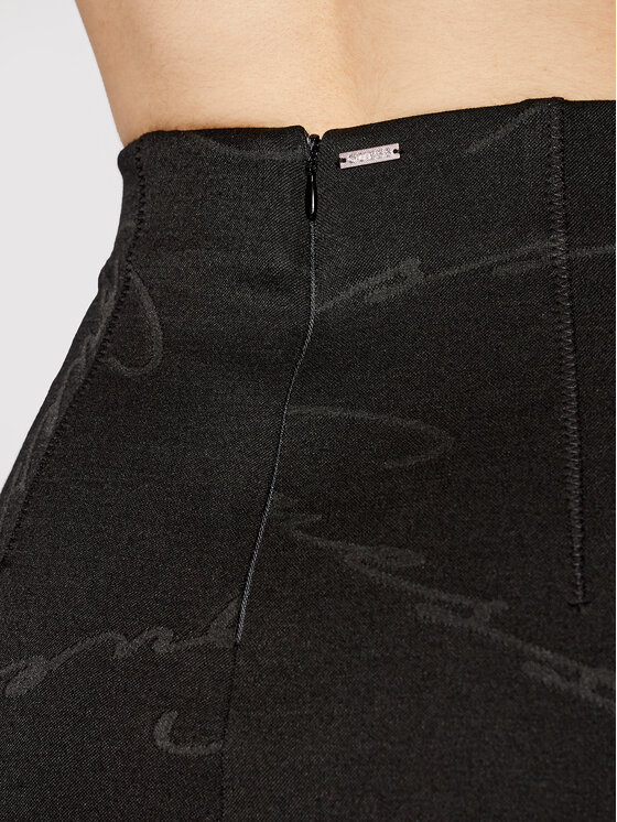 Gonna a matita Ria W1RD89KAFA2 Nero Slim Fit