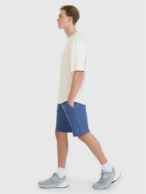 4F 4F Pantaloncini 4FWMM00TSHOM543-32S Blu Regular Fit