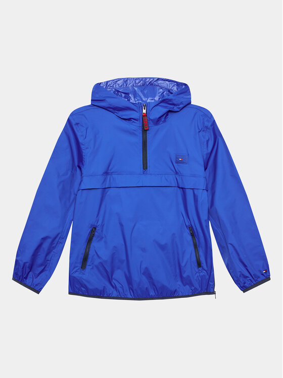 Tommy Hilfiger Anorak KS0KS00368 Blau Regular Fit Modivo