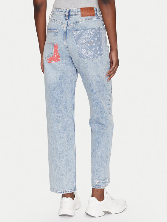 Tommy Jeans Tommy Jeans Džínsy Layla DW0DW20017 Modrá Straight Fit