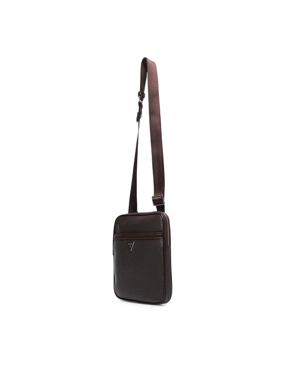 Guess Guess Мъжка чантичка HMMIPW P6223 Тъмнокафяв