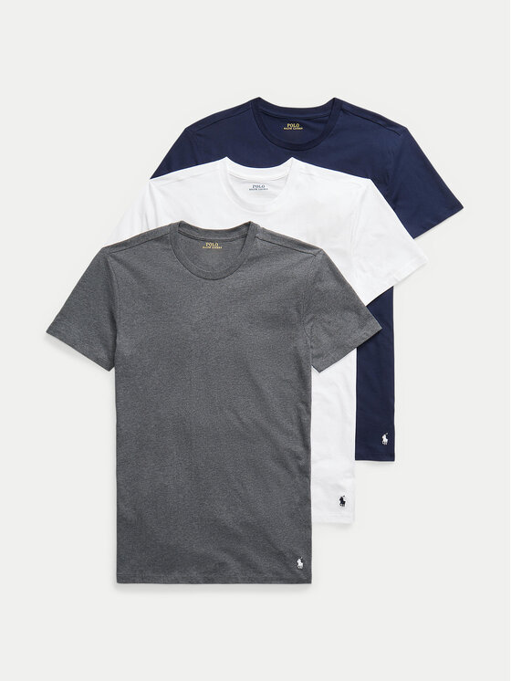 Polo Ralph Lauren Súprava 3 tričiek 714830304036 Farebná Slim Fit