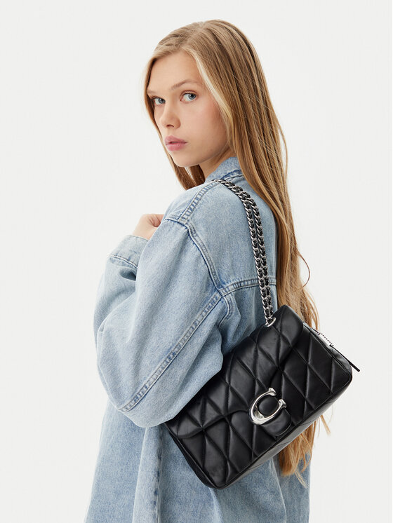 Coach Coach Дамска чанта Tabby CP150 Черен
