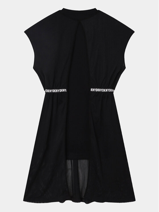 DKNY DKNY Haljina za svaki dan D32898 D Crna Regular Fit