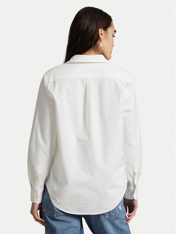 Polo Ralph Lauren Polo Ralph Lauren Särk 211970736001 Valge Relaxed Fit