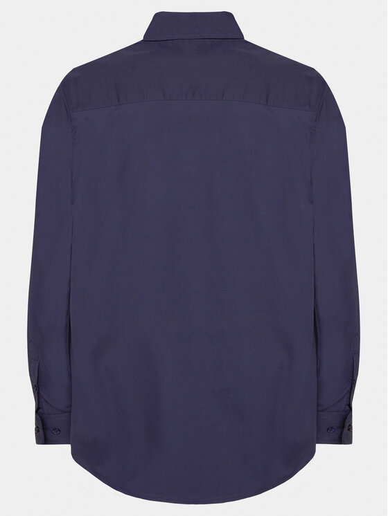 Richmond X Richmond X Koszula Liddo UMP24230CA Granatowy Slim Fit