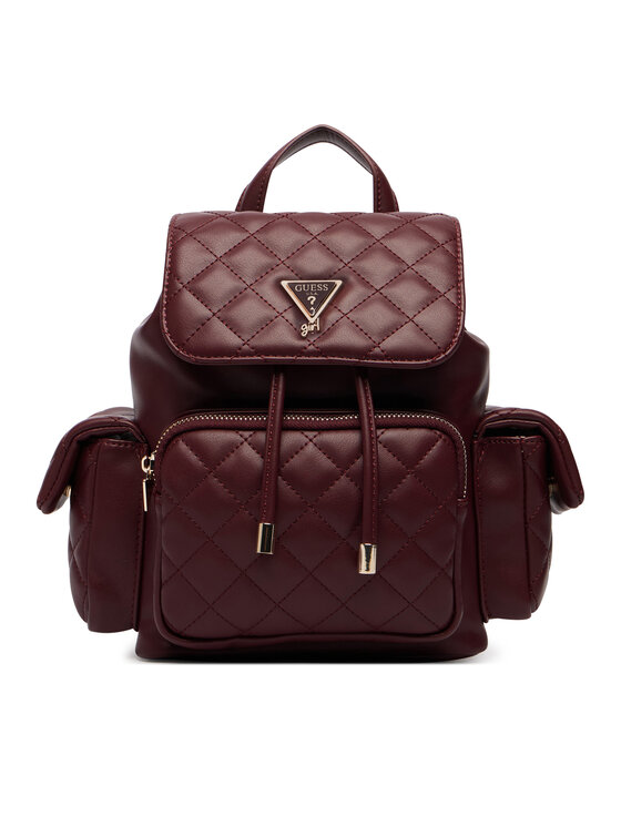Guess Guess Plecak J6YZ05 W2510 Bordowy