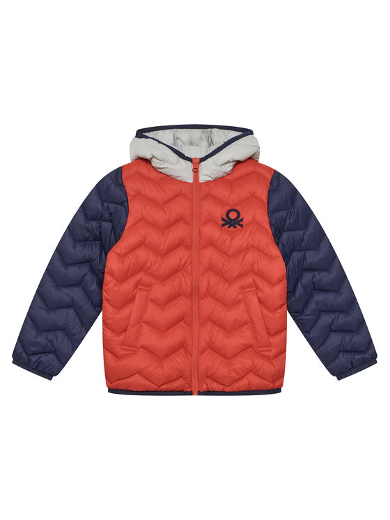 United Colors Of Benetton United Colors Of Benetton Giacca di transizione 2TWDCN04V Rosso Regular Fit