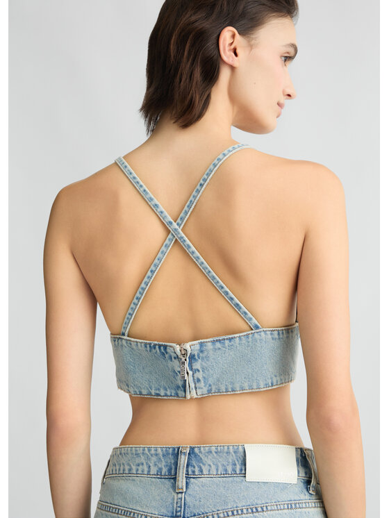 Liu Jo Liu Jo Top UA5102D023978817 Celeste Regular Fit