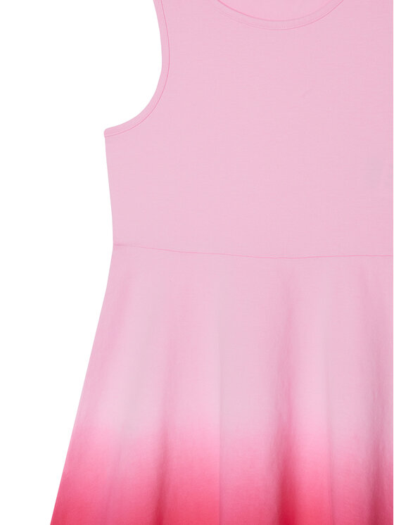 United Colors Of Benetton United Colors Of Benetton Sukienka letnia 3NPDCV011 Różowy Regular Fit