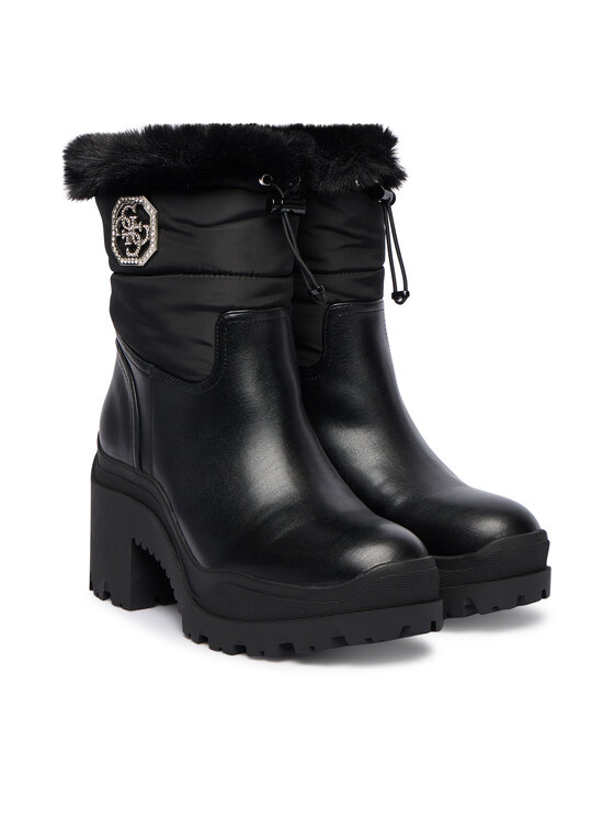 Guess Guess Aulinukai FLFYPP FAP10 Juoda