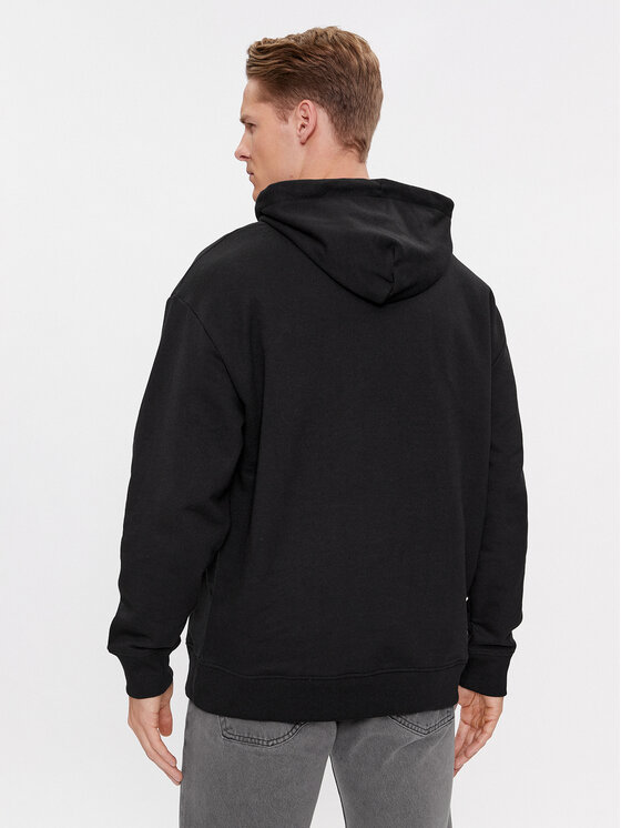 Tommy Jeans Tommy Jeans Majica dugih rukava Spray Graffiti DM0DM18419 Crna Relaxed Fit