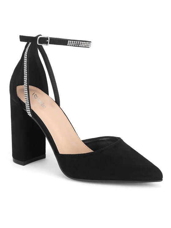 DeeZee DeeZee Czółenka WSS20601-01 Czarny