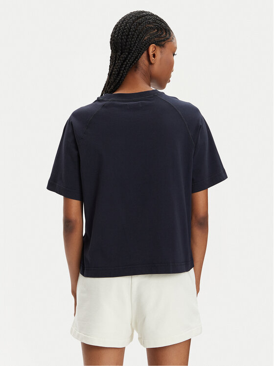 Napapijri Napapijri T-shirt S-Aberdeen NP0A4HOI Tamnoplava Regular Fit