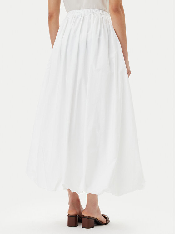 PINKO PINKO Maxi suknja Johnny 105214 A2LD Bijela Regular Fit