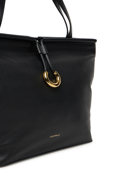 Coccinelle Coccinelle Ročna torba Bag Smoth L E1 T1F 11 01 01 Črna