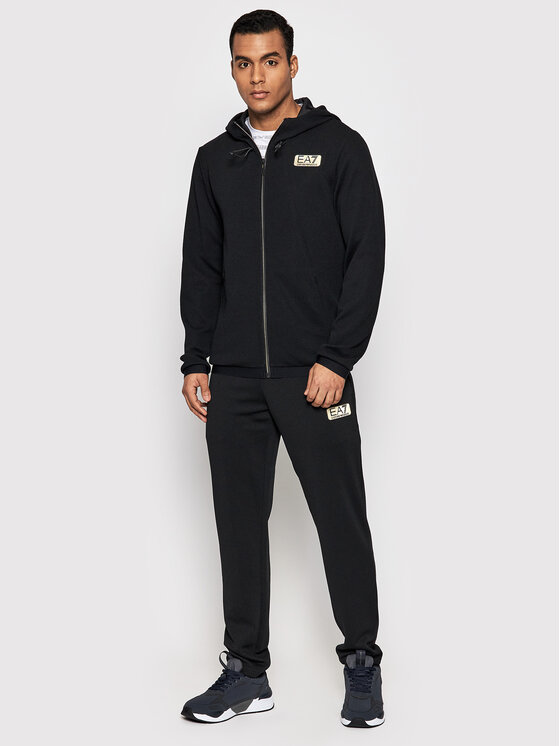 Felpa 3LPM28 PJG1Z 1200 Nero Regular Fit