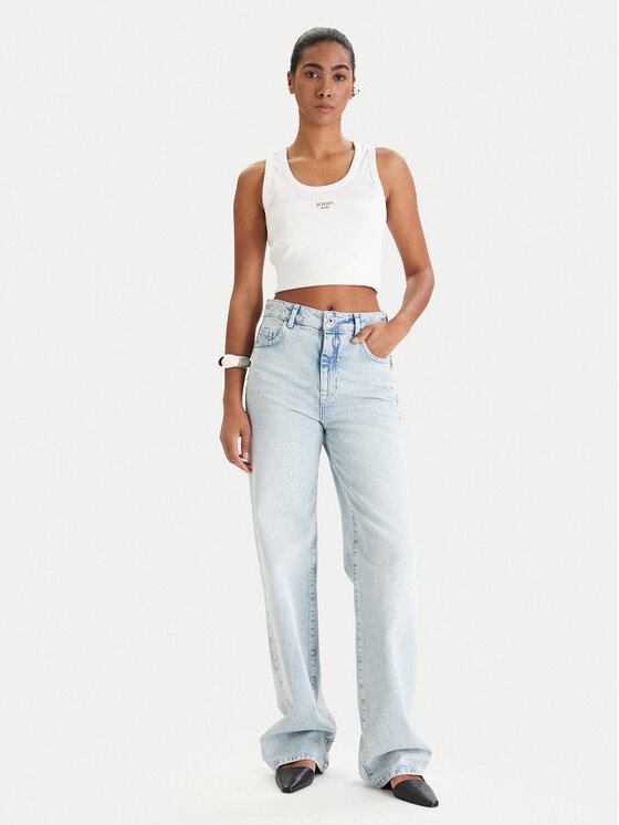 Patrizia Pepe Patrizia Pepe Jeansy 8P0487/D1WZB-CB01 Modrá Regular Fit