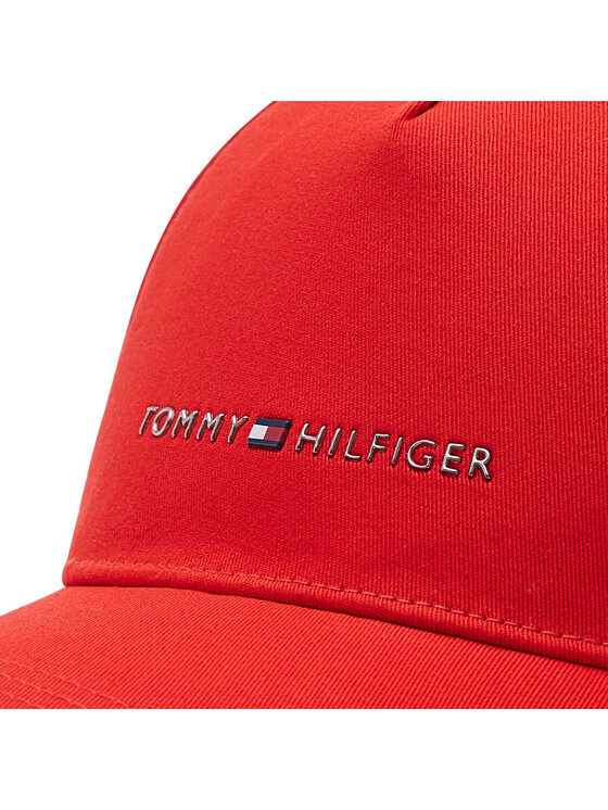 Tommy Hilfiger Tommy Hilfiger Καπέλο Jockey 1985 Downtown AM0AM08611 Κόκκινο