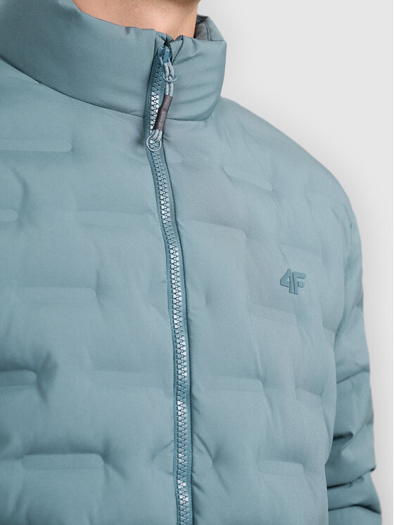 4F 4F Kurtka puchowa 4FWAW26TDJAM0938-32S Niebieski Active Fit