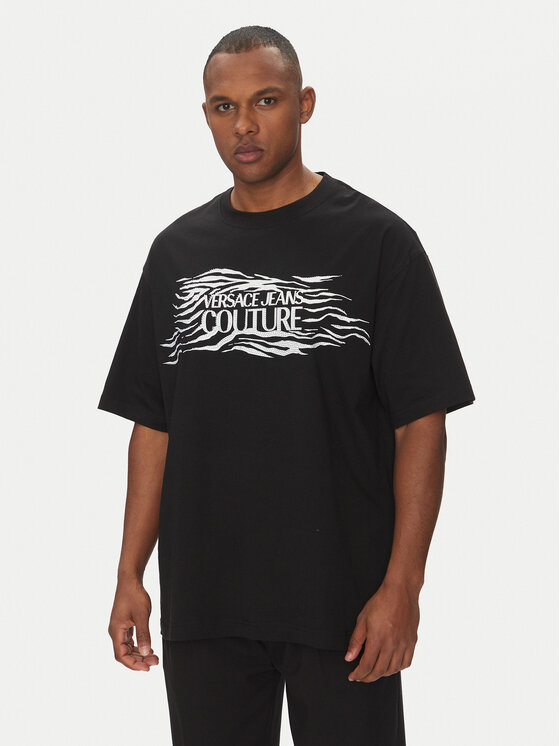 Versace Jeans Couture Versace Jeans Couture T-särk 78GAH6L1 Must Regular Fit
