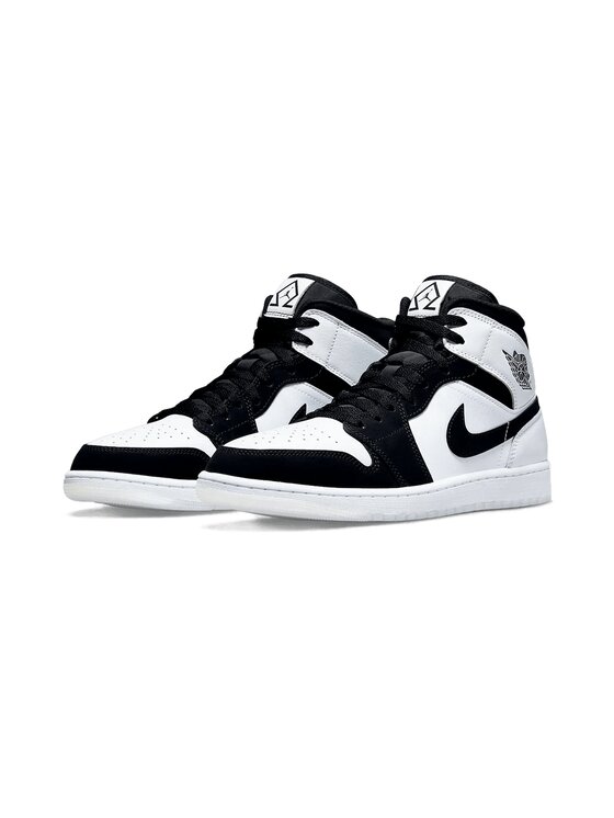 Nike Nike Sneakersy Air Jordan 1 Mid Diamond Shorts Bílá