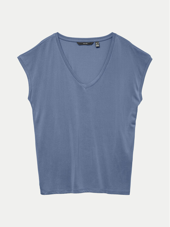 Vero Moda Vero Moda T-Shirt Filli 10247666 Niebieski Regular Fit