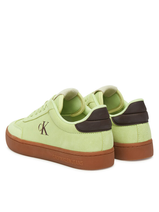 Calvin Klein Jeans Calvin Klein Jeans Sneakersy Classic Cupsole Mix In YW0YW01767 Biela