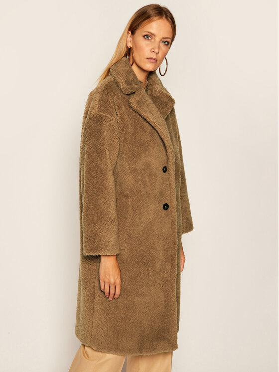 Weekend Max Mara Weekend Max Mara Вовняне пальто Palato 50161103 Коричневий Regular Fit