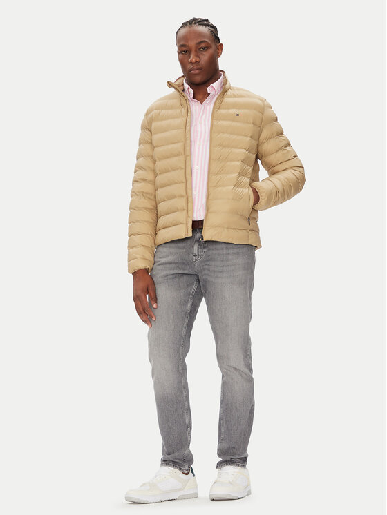 Tommy Hilfiger Tommy Hilfiger Μπουφάν μεταβατικό MW0MW37634 Μπεζ Regular Fit