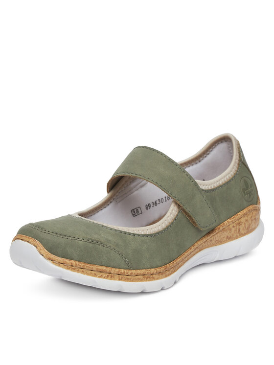 Rieker Rieker Pusbačiai N42B0-52 Žalia