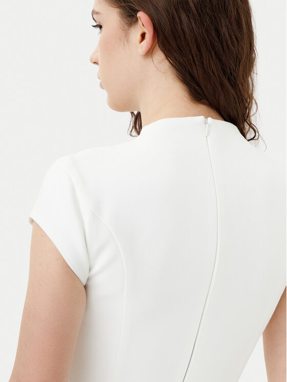 BARDOT BARDOT Kokteilinė suknelė 59329DB Balta Regular Fit