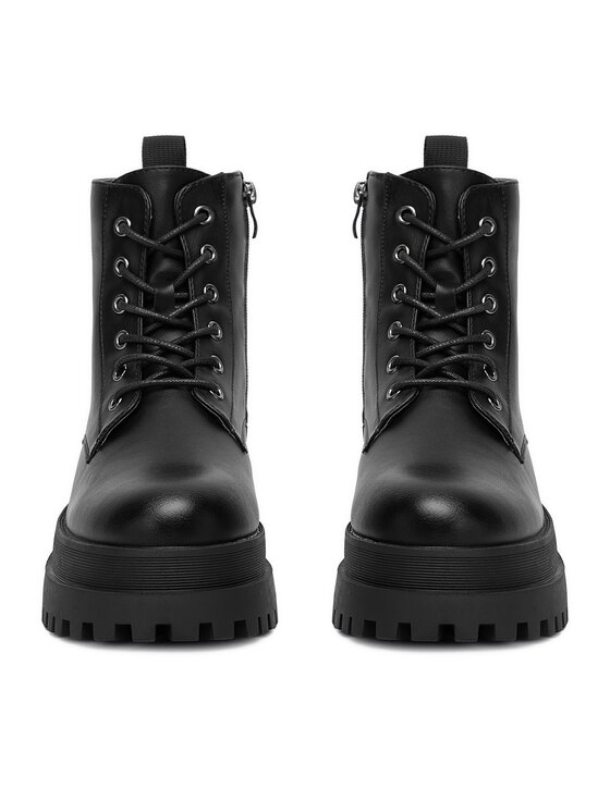 DeeZee DeeZee Schnürschuhe 13295-1 Schwarz