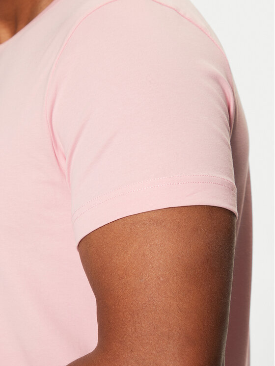 Tommy Hilfiger Tommy Hilfiger Tričko MW0MW10800 Ružová Slim Fit