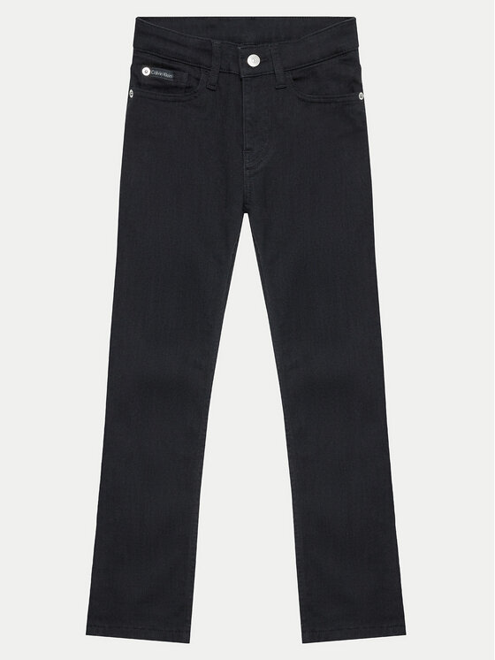 Calvin Klein Jeans Calvin Klein Jeans Jeans hlače Essential IB0IB02187 Črna Slim Fit