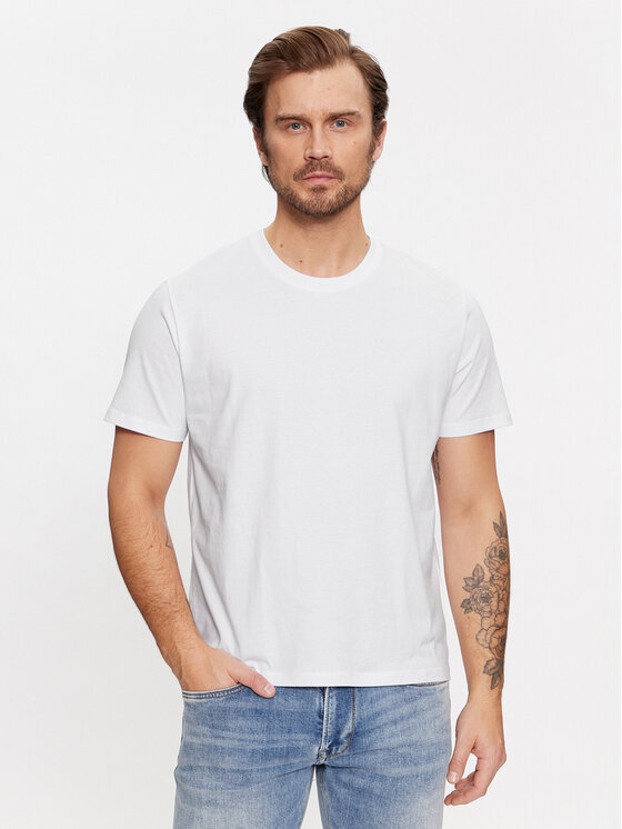 Pepe Jeans Pepe Jeans T-Shirt Connor PM509206 Bílá Regular Fit