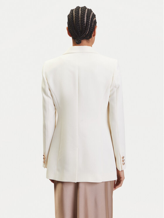 Marella Marella Giacca da abito Camogli 2513041023 Écru Regular Fit