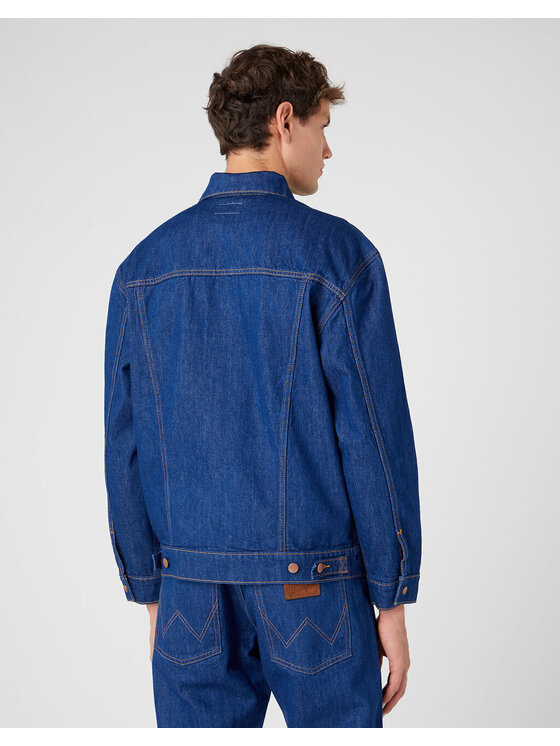 Wrangler Wrangler Giacca di jeans ANTI FIT JACKET Blu Regular Fit