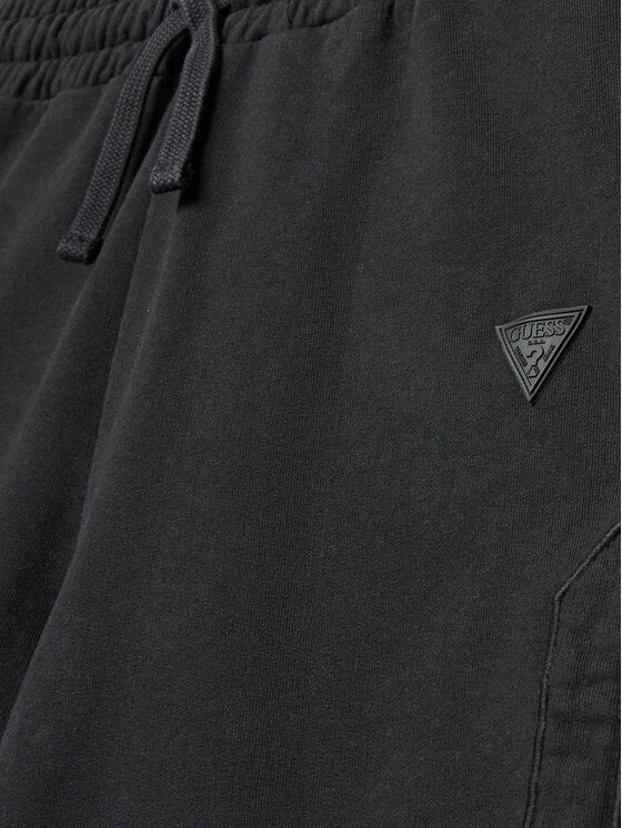 Guess Guess Teplákové kalhoty L4YQ13 KAD73 Černá Relaxed Fit