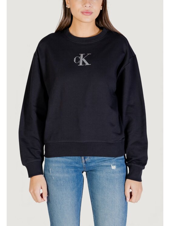 Calvin Klein Jeans Calvin Klein Jeans Μπλούζα LV047E828G Μαύρο Casual Fit