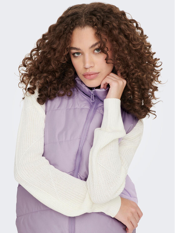 JDY JDY Prsluk Porto 15281761 Ljubičasta Regular Fit