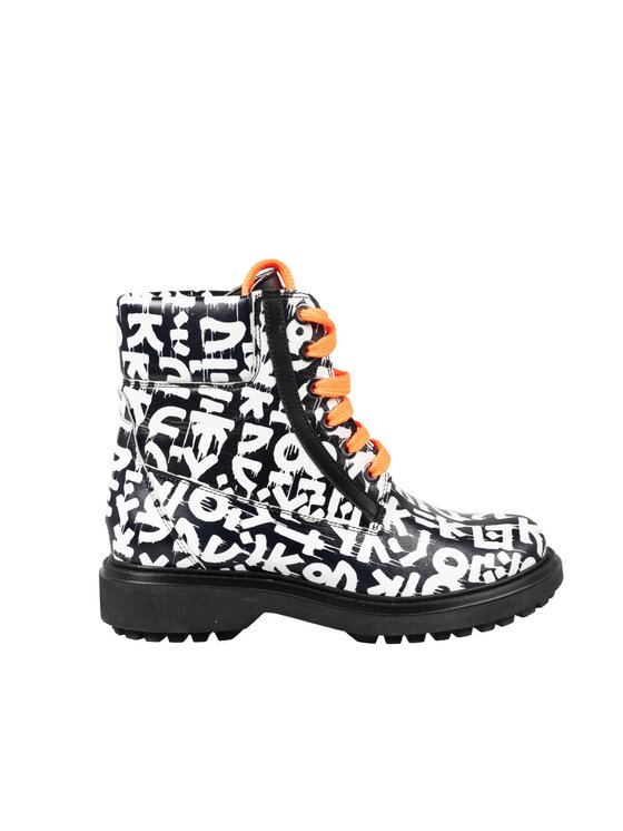 Geox Geox Botki D947AI0PZBC Czarny
