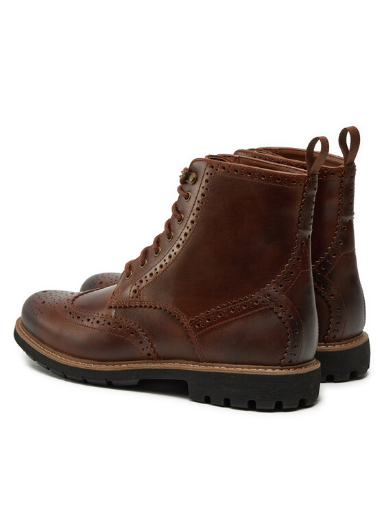 Clarks Clarks Ботуши Batcombe Lord 261271907 Кафяв