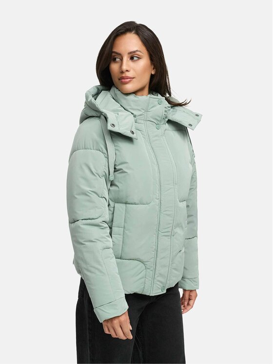 Navahoo Navahoo Kurtka zimowa Zauberlicht Zielony Regular Fit