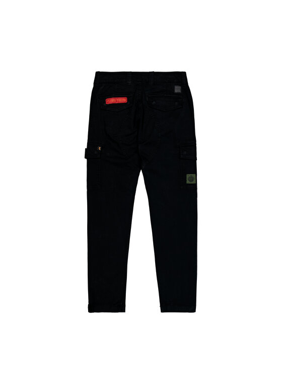 Alpha Industries Alpha Industries Bavlnené nohavice AI.178207-03-36 Čierna Slim Fit